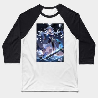 I Shall Be My Own Sword • Jingliu • Honkai Star Rail Light Cone Baseball T-Shirt